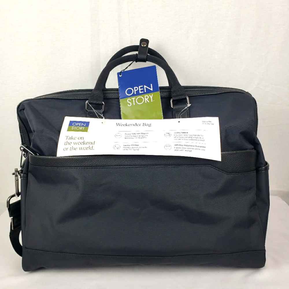 Open Story Weekender Bag.